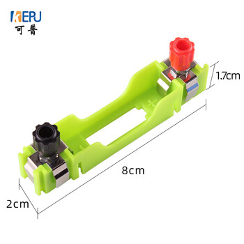 可普一号五号电池盒1号5号初中物理实验器材单刀单掷开关串联并联电路学生实验用电学教具