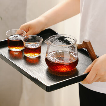 Hero日式锤纹壶咖啡壶耐高温茶壶加厚玻璃手冲分享壶400ml 不带杯子 Hero日式锤纹壶咖啡壶耐高温茶壶加厚玻璃手冲分享壶400ml 不带杯子