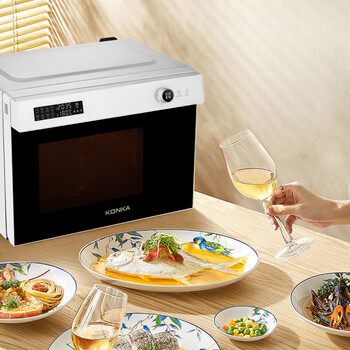 康佳(KONKA)3201蒸汽烤箱智能高端家用蒸烤一体可调蒸汽台嵌两用32L均匀受热多功能 康佳(KONKA)3201蒸汽烤箱智能高端家用蒸烤一体可调蒸汽台嵌两用32L均匀受热多功能