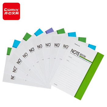 齐心(COMIX)软抄本文具笔记本子/记事本/作业本 32K/28张 10本装 C32040 齐心(COMIX)软抄本文具笔记本子/记事本/作业本 32K/28张 10本装 C32040