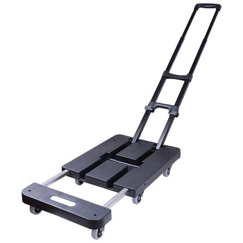 御舵 定制折叠手拉平板车万向轮载重货车小拖车六轮便携拖货小拉车