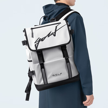 高尔夫（GOLF）电脑包双肩15/16英寸笔记本背包男休闲大学生书包出差轻户外旅行