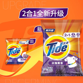 汰渍洗衣粉 【小袋易取】二合一淡雅薰香508g*3袋