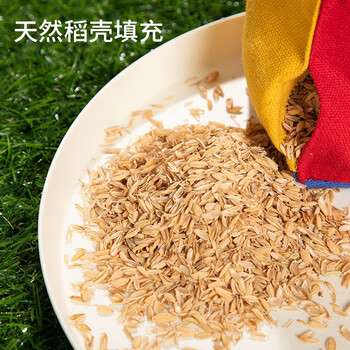 杜威克沙包拼接儿童沙包幼儿园小学生投掷玩具带姓名贴彩虹绳三只装8cm 杜威克沙包拼接儿童沙包幼儿园小学生投掷玩具带姓名贴彩虹绳三只装8cm