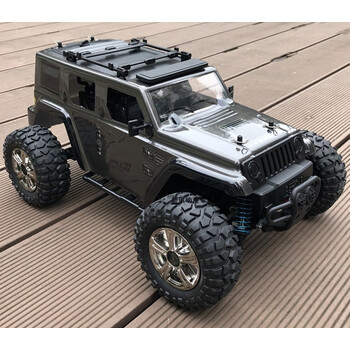 森尼熊金属改装牧马人rc高速遥控车四驱漂移车大脚越野车rc比赛攀爬车