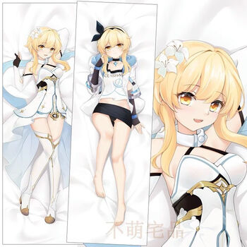 原创等身抱枕长方形侧睡靠垫来图照片定制原神抱枕污原神抱枕周边羞羞