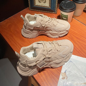 阿迪王(adivon)阿笛达斯ins潮厚底老爹鞋子女2023春季新款韩版学生