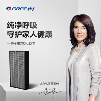 格力(GREE)空气净化器 原装滤网复合滤芯 家用除甲醛除细菌除雾霾PM2.5 配KJ700G-A01【配件】 格力(GREE)空气净化器 原装滤网复合滤芯 家用除甲醛除细菌除雾霾PM2.5 配KJ700G-A01【配件】