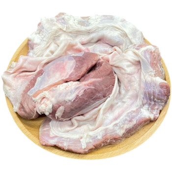 新鲜冷冻护心肉猪油边肉猪边肋肉烧烤大油边肉食材 4斤