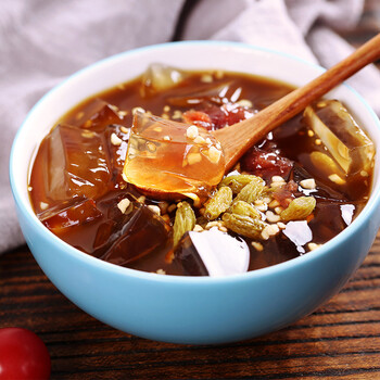 冰粉粉原料整箱40g100袋四川特产冰冰粉配料商用宓蝶凉水井冰粉40g100