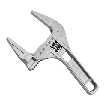 上匠卫浴扳手活扳手大口扳手短柄卫浴活络扳手下水管道维修工具维修