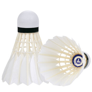 威克多（VICTOR）胜利羽毛球 耐打稳定练习比赛用球 云雀4号LARK4   12只装