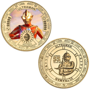 勋章全套泽塔奥特曼六兄弟小朋友生日礼物奥特曼人物纪念牌梦比优斯