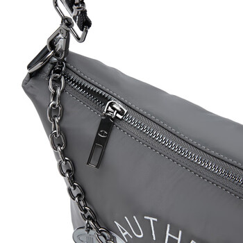 Champion冠军秋季新款幸运饼干斜挎包女腋下包双背 深灰 均码 Champion冠军秋季新款幸运饼干斜挎包女腋下包双背 深灰 均码