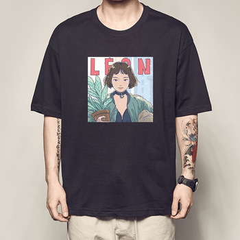 这个杀手不太冷衣服男玛蒂尔达t恤情侣短袖情侣装周边黑1624玛蒂尔达s