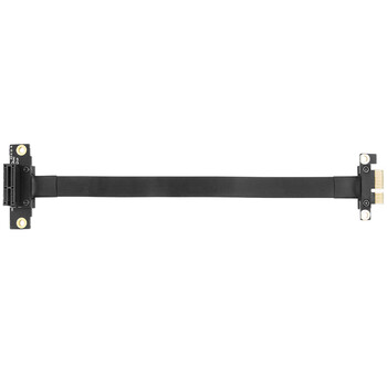 魔羯（MOGE）PCI-E x1延长线90度 pcie3.0延长扩展x1转x1 连接转接线 PCIE延长线MC22203