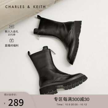 CHARLES&KEITH女靴- 京东