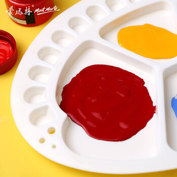 蒙玛特(Mont Marte)颜料调色盘34*25cm 绘画调色板美术学生画画用颜料盘 光滑易清洗塑料椭圆绘画盒MCG0008CN 速写 马克笔绘画 蒙玛特(Mont Marte)颜料调色盘34*25cm 绘画调色板美术学生画画用颜料盘 光滑易清洗塑料椭圆绘画盒MCG0008CN 速写 马克笔绘画