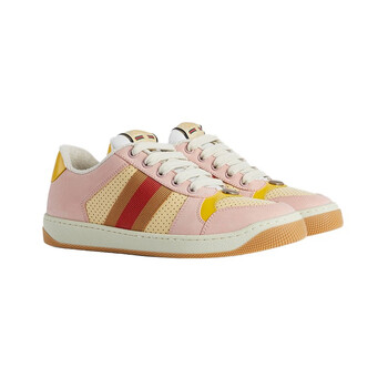 gucci古驰女鞋lovelight系列七夕限定休闲鞋screener运动鞋708295