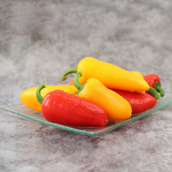 枝纯 彩椒 水果甜椒 100g 新鲜水果蔬菜 沙拉食材 休闲零食 健康轻食 吃货优选