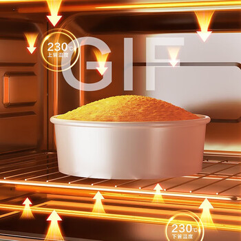 苏泊尔（SUPOR）电烤箱 家用多功能38L大容量烤箱 全自动上下分开 加热定时 旋钮操作 烤炉 0J38A02