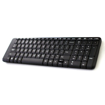 罗技（Logitech）MK220  无线键鼠套装 办公键鼠套装 多媒体键鼠套装 带无线2.4G接收器  团购福利优选黑色