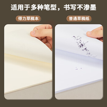 得力(deli)6本16K/40页空白草稿本演算本考研学生复习加厚草稿纸7709高中生学习神器 得力(deli)6本16K/40页空白草稿本演算本考研学生复习加厚草稿纸7709高中生学习神器