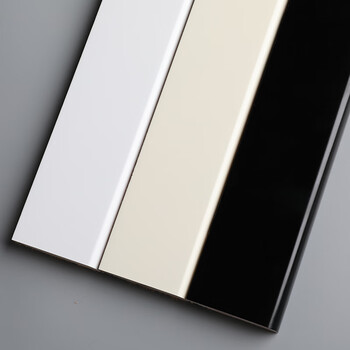 实木踢脚线 简约平板白烤漆地脚线 北欧8公分哑光墙角线(下单片数运费