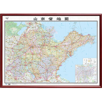 【定制边框】2022年新 中国分省地图 木框装裱挂图 1.1