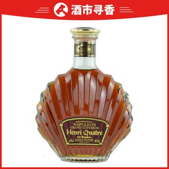 亨利四世  拿破仑干邑  40度  700ml  90年代【98-54】(老酒 洋酒)