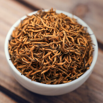 好韵当头 金骏眉红茶 特级茶叶正宗武夷山黄芽密香型散装125g罐装小袋