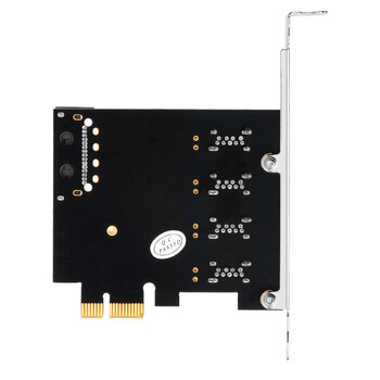 魔羯 MOGE MC2015台式机PCIEx1转4口USB3.0独立供电扩展卡支持小机箱 瑞萨(NEC)芯片