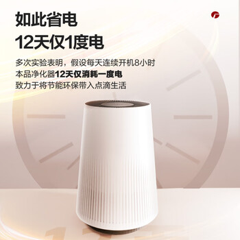 格力（GREE）【许我耀眼推荐】空气净化器办公桌面除细菌烟味异味负离子净化 立体进风复合滤网空气监测100G