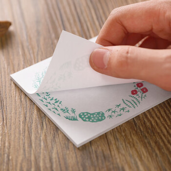 锦宫(King Jim)和纸便签纸便利贴记事贴 3040-001植物学生伴手礼 锦宫(King Jim)和纸便签纸便利贴记事贴 3040-001植物学生伴手礼