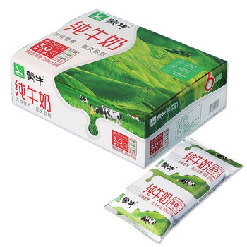 蒙牛新日期纯牛奶硬纸袋牛奶200ml*16袋整箱早餐纯奶批发 纯牛奶硬纸