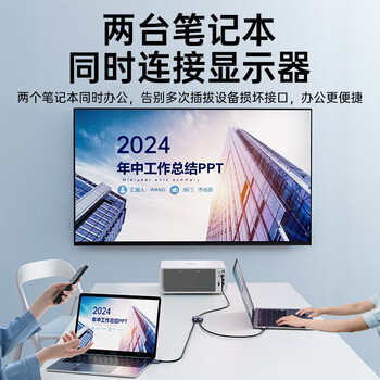 绿巨能HDMI2.0双向切换器二进一出 4K60Hz高清视频分配器一分二笔记本电脑显示器接电视投影分屏器扩展坞 绿巨能HDMI2.0双向切换器二进一出 4K60Hz高清视频分配器一分二笔记本电脑显示器接电视投影分屏器扩展坞