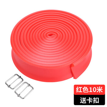未止田径拉力带 弹力带阻力带 瑜伽拉伸拉力绳拉力带 红色5米