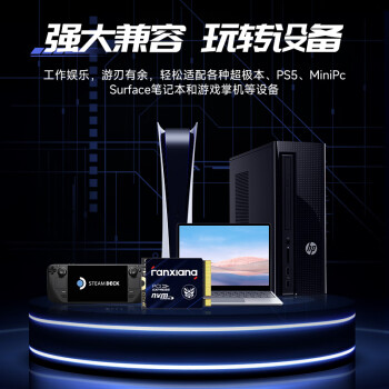 梵想（FANXIANG）1TB SSD固态硬盘 M.2接口NVMe协议PCIe4.0 2230小尺寸适配STEAM DECK掌机笔记本电脑 S630