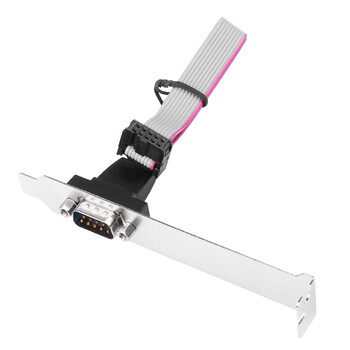 魔羯 MOGE MC8331 台式机主板 COM口/单串口全高挡板线 9针档板线 COM口引线连接线RS232接口