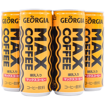 maxcoffee炼乳咖啡预售日本maxcoffee麦克斯炼乳咖啡饮料8罐