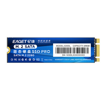 忆捷（EAGET）S300L-256G 固态（SSD、M.2、NGFF）