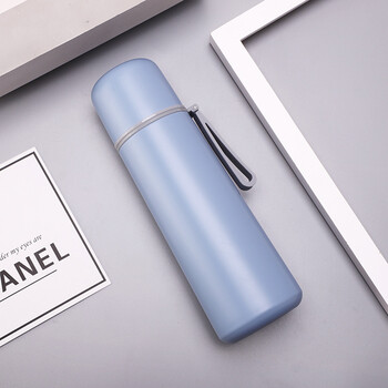 新品上市简约子弹头保温杯女学生便携男儿童不锈钢可爱韩版清新文艺水