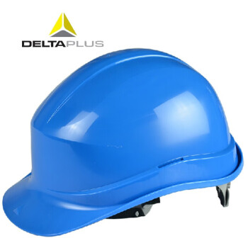 代尔塔102011劳保防护安全帽建筑工地安全帽绝缘头盔防砸头盔 *1顶  可定制 蓝色