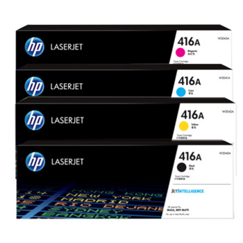 惠普(HP) 硒鼓 416A/W2040A-W2043A 四色 (适用于454dw 479dw 479fdw 480f) 416A四色套装