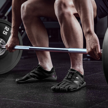 劳拉之星室内健身训练五指鞋男赤足轻便运动跑步鞋健身休闲鞋 41码