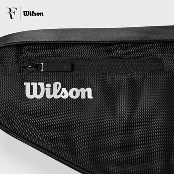 Wilson威尔胜费德勒RF系列拍套黑色（不含球拍）