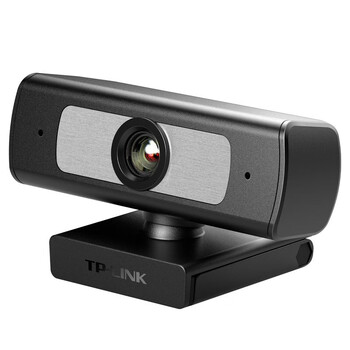 普联（TP-LINK）USB电脑摄像头 400万2K高清带麦克风360°旋转家用远程视频网课会议直播专用网络摄像机 TL-UC24