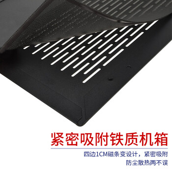 索厉 台式机箱带磁条防尘网/可水洗/磁吸式设计/适用14cm*14cm风扇位/ 21011(1片装)
