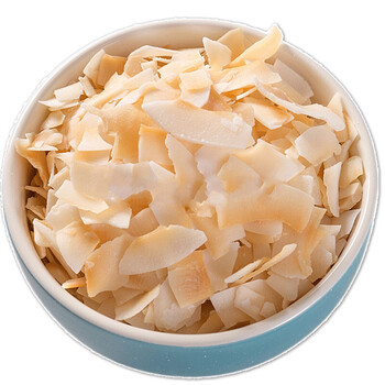 椰子脆片水果椰子干炭烤椰子片新鲜果肉零食小吃80g