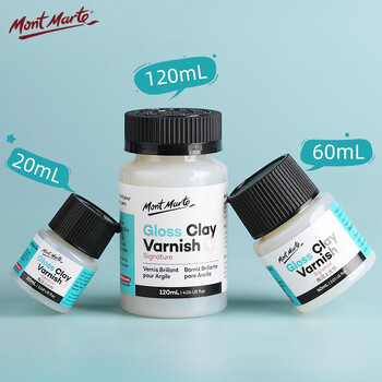 蒙玛特(Mont Marte)粘土上光油20ml 陶泥上光剂手办泥塑黏土保护剂儿童diy手工陶艺雕塑防水亮光剂MMSP2002 速写 马克笔绘画